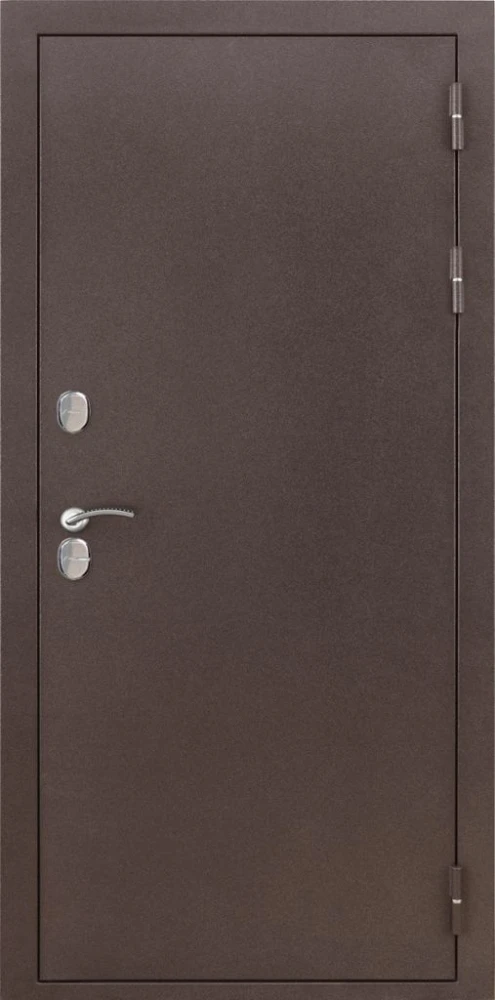 Входная дверь ДвериПРО Термо медный антик ПВХ 10мм Астрод веллуто бьянко DPRO226478 внешняя сторона